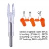 X Lighted Archery Nock for Arrows with .204".233".244".246" Inside Diameter,