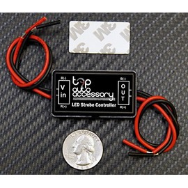 Top Auto Accessory LED Brake Stop 12V Light Strobe Flash Flasher Safety Module Controller for Unison Motors