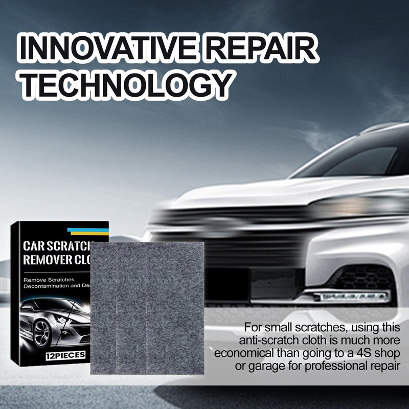 Katyjun Nanosparkle Cloth, Nano Cloth in Test for Car, Pack