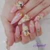 ⭐️ Light Topaz Handmade Nail Tips ✨ - Short Oval
