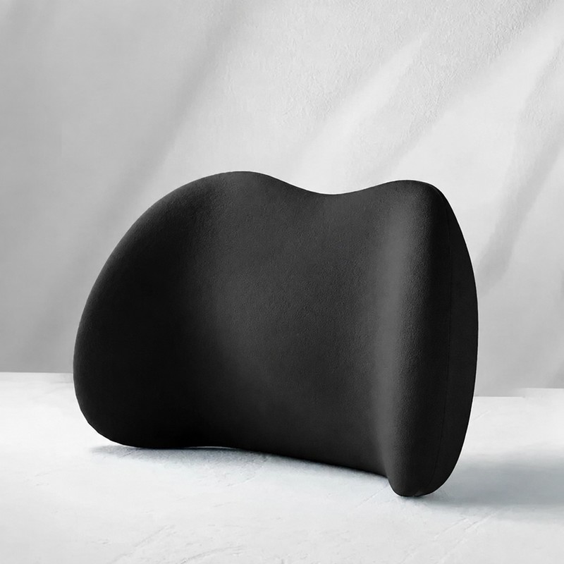 Memory Foam Car Lumbar & Neck Support Pillow Set for