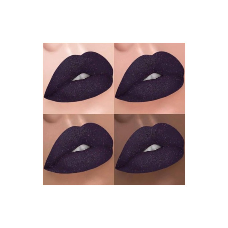 Malagna Cosmetics Labial indeleble morado larga duración mate vegano Witchy