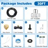 Mellbree Misters for Outside Patio 30FT/9M, Pre-Assembled Misting Cooling System