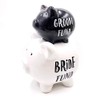 Pennies & Dreams Bride and Groom Piggy Bank Money Box