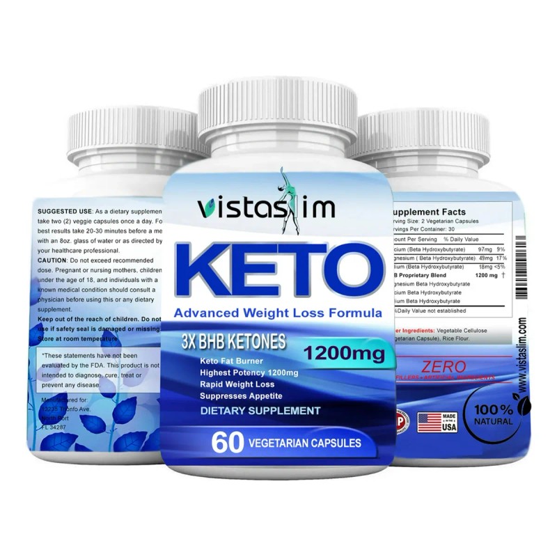 Pastillas Keto 1200mg Cápsulas Perdida Peso Hechas Sabor