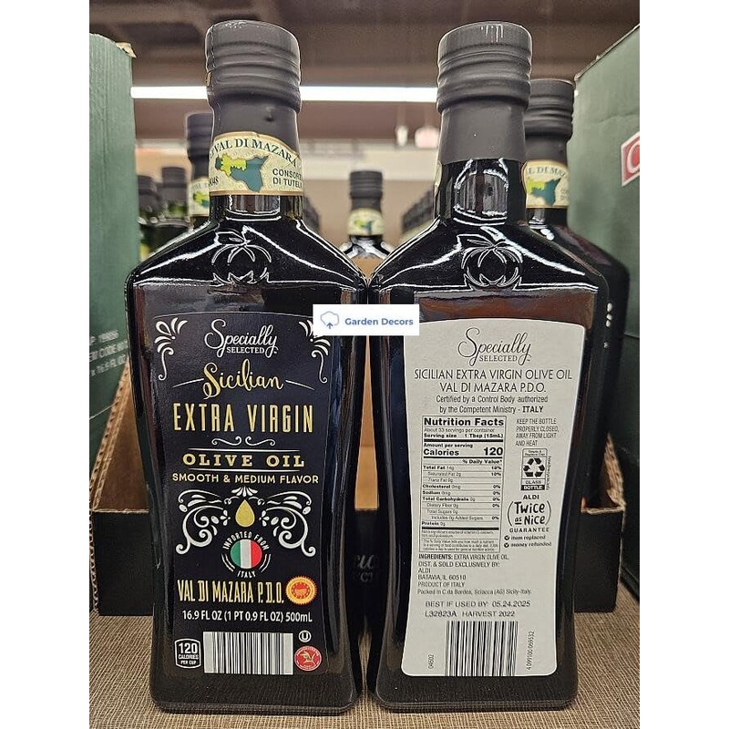 Generic Specially Selected Sicilian Extra Virgin Olive Oil Val Di