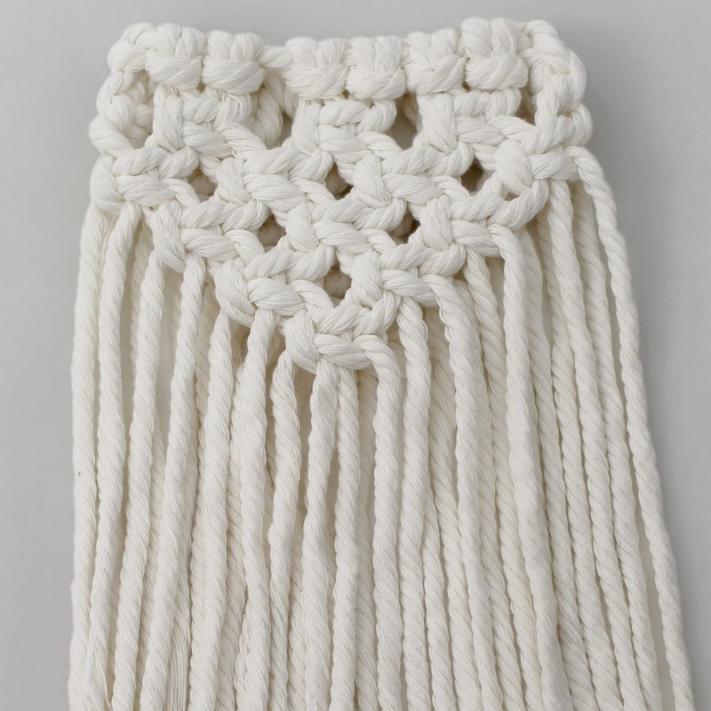 Lillian Rose Hand Tied Macramé Bottle Cover for Wedding or
