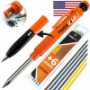 THORVALD New 2-in-1 Carpenter Pencils with Finger Grip for Carpenter