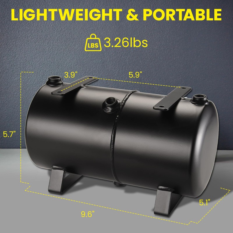OPHIR 3L Air Tank Kit with Adapters Tube for DIY