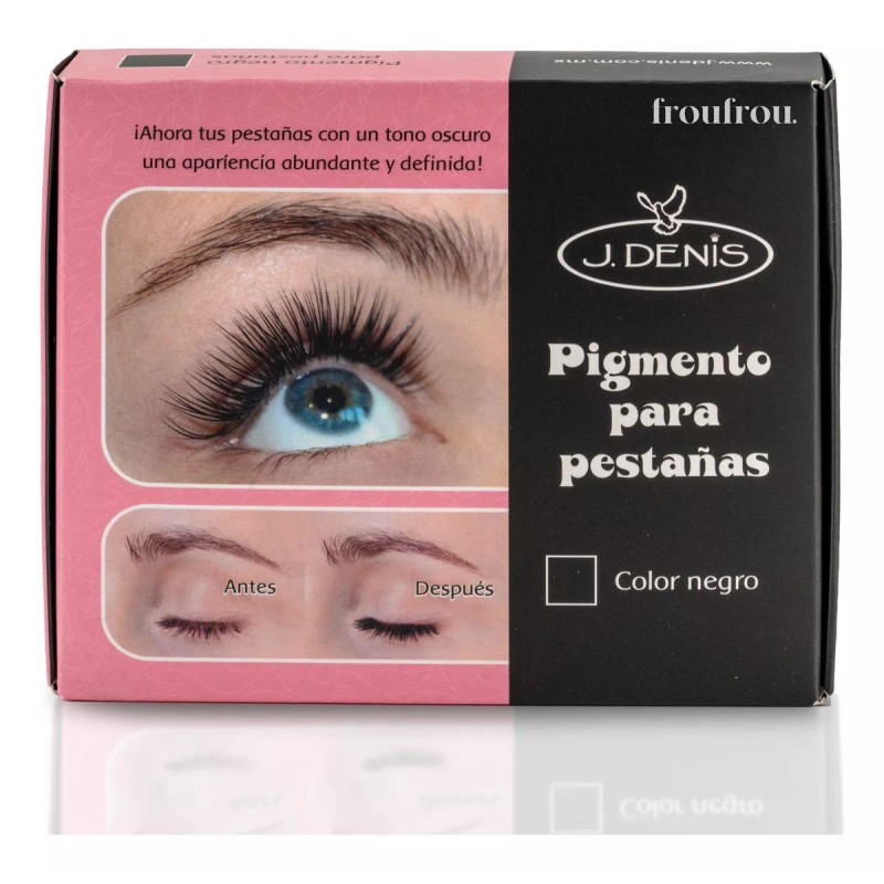 J. Denis Kit Pigmento Para Pestañas Profesional Negro J Denis