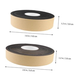 Operitacx 2Rollen Eva Schaumstoffband und Einseitig Selbstklebend Schockdämpfend für Zuhause und Auto Langlebig Schalldämmend und Hitzebeständig