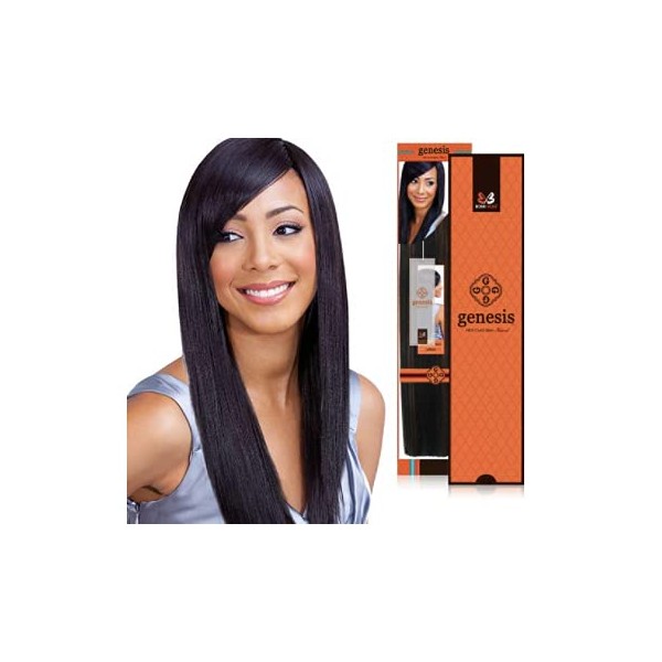 Genesis First Class Remi Hair Weave - NATURAL YAKY (18, 2)