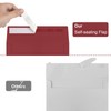 50 Packs Wine Red 5x7 Envelopes, Wine Red Envelopes 5x7,