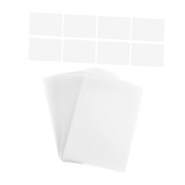 LALAFINA 100pcs Waterproof Photo Laminating Sheets Plastic Film for Cold Laminating Self Sheets for