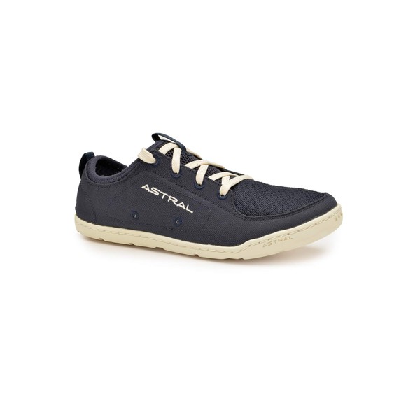 Astral Women's Loyak Everyday Outdoor Minimalist Sneakers, Lightweight and Flexible, Made for Water, Casual, Travel, and Boat, Navy/White, 8 M US
