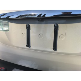 License Plate Anti-Rattle Stiffener and Paint Protection Bracket Kit