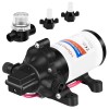 YOUNGTREE Water Diaphragm Pump 12 Volt DC 3.5 GPM 45PSI,