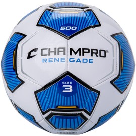 Renegade Soccer Ball, Size 3, Royal