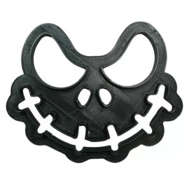 AJT INSPIRED BY JACK SKELETON FONDANT FACE 3.5 INCH COOKIE CUTTER MADE IN USA PR5379