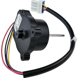 EAU64843805 Refrigerator Condenser Fan Motor Assembly Compatible with LG/Kenmore Refrigerator, Replace AP6992868 EAP16223525 PS16223525 DC 12V 1A 4-pin