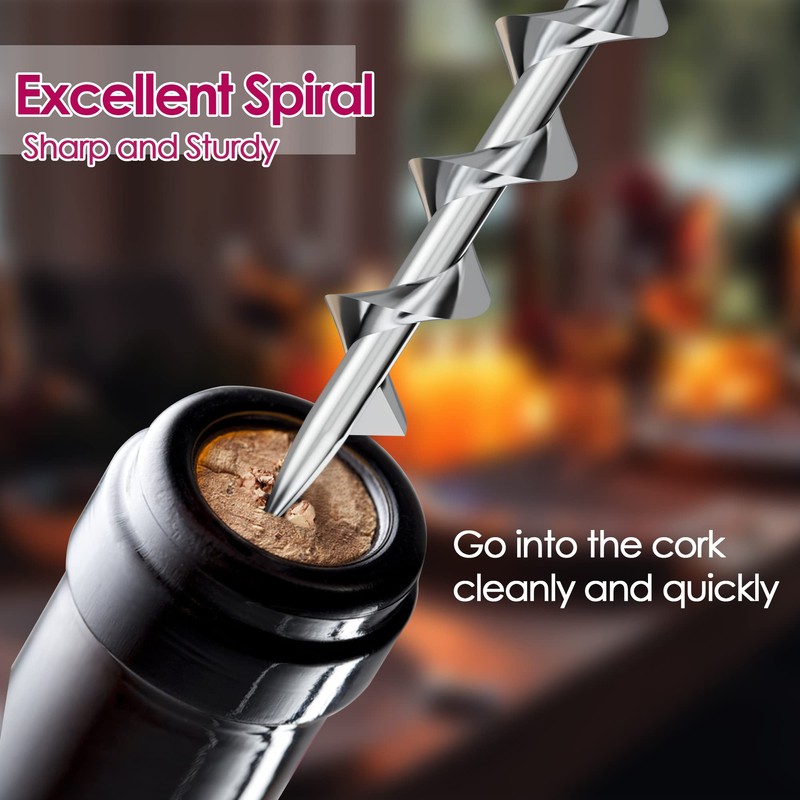 IPOW Wine Opener, Zinc Alloy Wine Bottle Opener, Wing Corkscrew