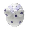 Child to Cherish Ceramic Polka Dot Piggy Bank for Girls,