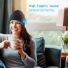 Bluetooth Beanie Hat, Ponytail Bluetooth Hat for Women, Hands-Free Knit