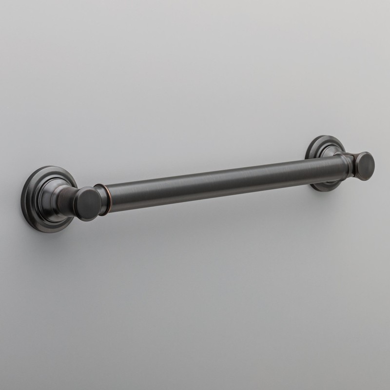 Delta Faucet 41618-RB Traditional Grab Bar, 18-Inch, Venetian Bronze