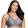 Glamorise Women's Plus Size MagicLift Seamless Sports Bra Wirefree 1006,