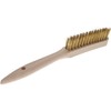 OSBORN Hand Wire Brush 2 Rows Brass