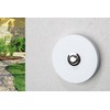 HUBER Surface-Mounted Bell Push Single Round Made of Real Metal