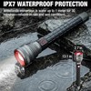 Arrow Rechargeable Flashlights 12000 Lumens, 6 Modes Bright LED Flashlight