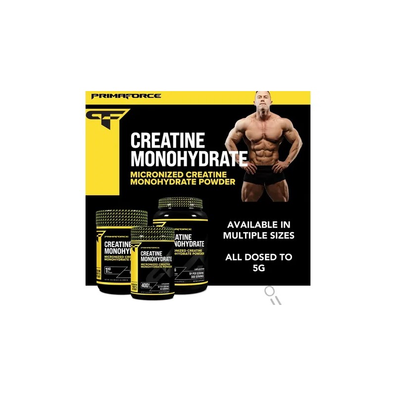Primaforce Creatine Monohydrate Micronized 1 Kg 200 Servs