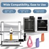 TINMORRY Matte PLA Filament 1.75mm, Matte Surface 3D Printer Filament,