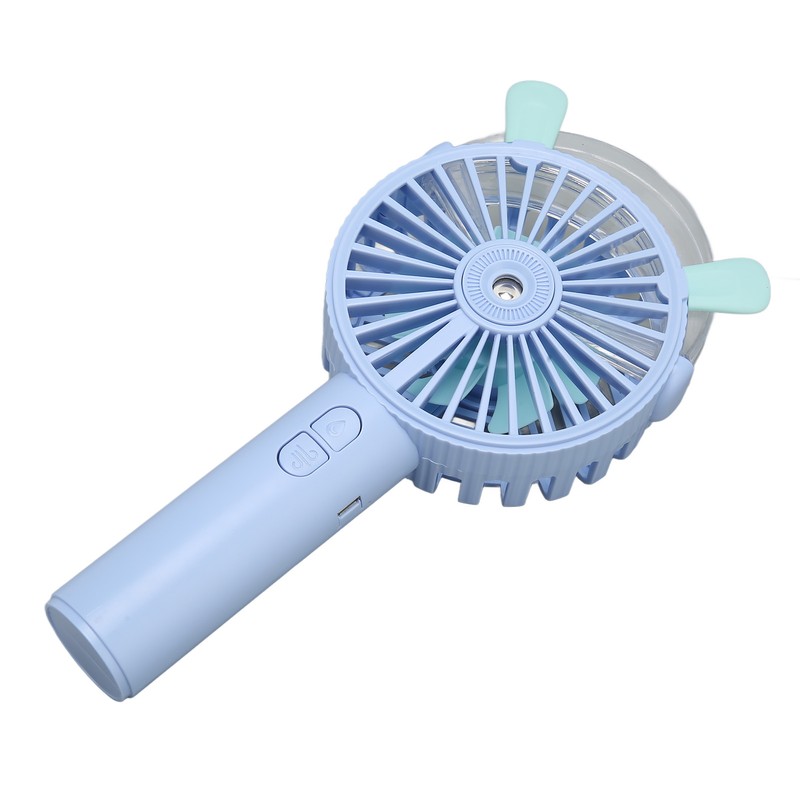 Handheld Fan Automatic Spraying USB Charging Humanized Grille Design Low