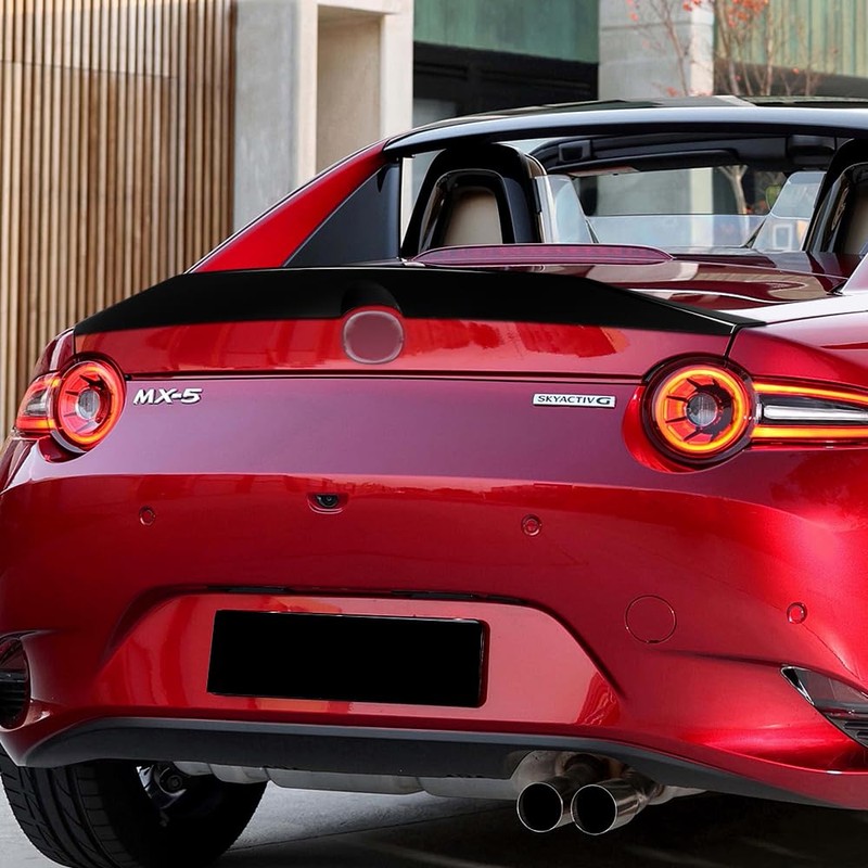W-POWER, ABS Rear Trunk Lip Wing Spoiler Compatible with 2016-2024