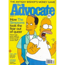 The Simpsons & John Waters l Peter Akinola l Cool Jobs for Gays l Condoleezza Rice l Gay & Lesbian Interest - July 17, 2007 The Advocate Magazine