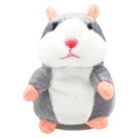POHOVE Talking Hamster Toy,Electronic Record Toy Repeat What You Say Plush Toy, Interactive Toy,Talking Hamster Plush Toy Stuffed Toys for Girls Boys Christmas Birthday Gift