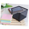 Operitacx 2pcs Note Pad Holder Memo Holder Desktop Note Dispenser