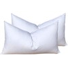 Pillowflex Set of 2 (12x24) Premium Polyester Pillow Inserts -