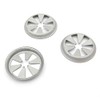 VVO Fasteners- Silver Metal Underbody Shields & Insulation Panel Fastener