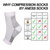 summer_home 3 Pairs Soothe Relieve Compression Socks Men Women Neuropathy