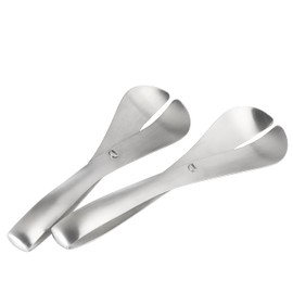 AdHoc SG10 Stylish Curve Stainless Steel Salad Servers Set Two Piece Set