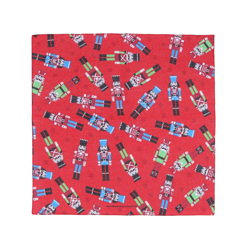 CTM® Nut Cracker Bandana, Red