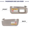 Magimaker Passenger Side Sun Visor Fit for Toyota Corolla 2014