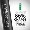 Eneloop Panasonic BK-3HCCA6BA pro AA High-Capacity Ni-MH Pre-Charged Rechargeable Batteries,