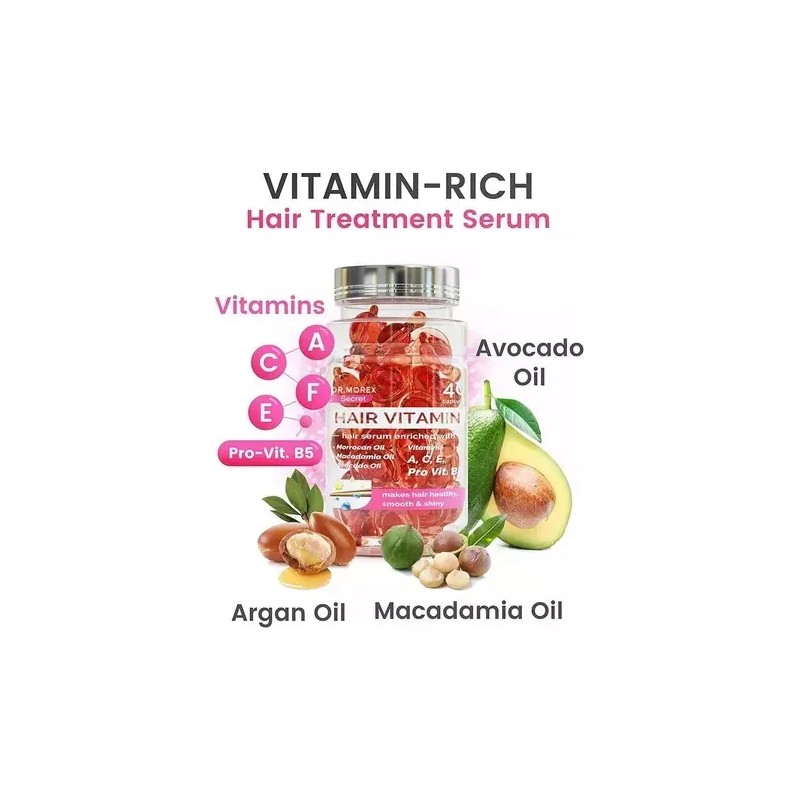 Hair Vitamin Suero Vitamínico Cabello Brillante