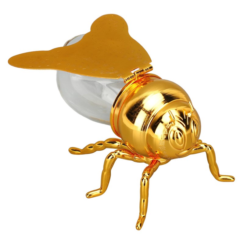Honey Jar, Versatile Decorative Bee Shaped Honeypot for Hotel (Sxhlsellerr2g4hb8txq-11)
