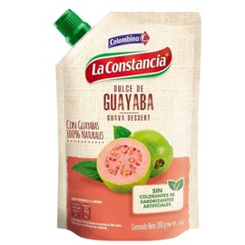 Colombina La Constancia Spread 200g (7 oz) - Salsa Colombiana La Constancia para Perros Calientes, Hamburgesas, Comida Rapida, Carnes y mucho mas (Guayaba)