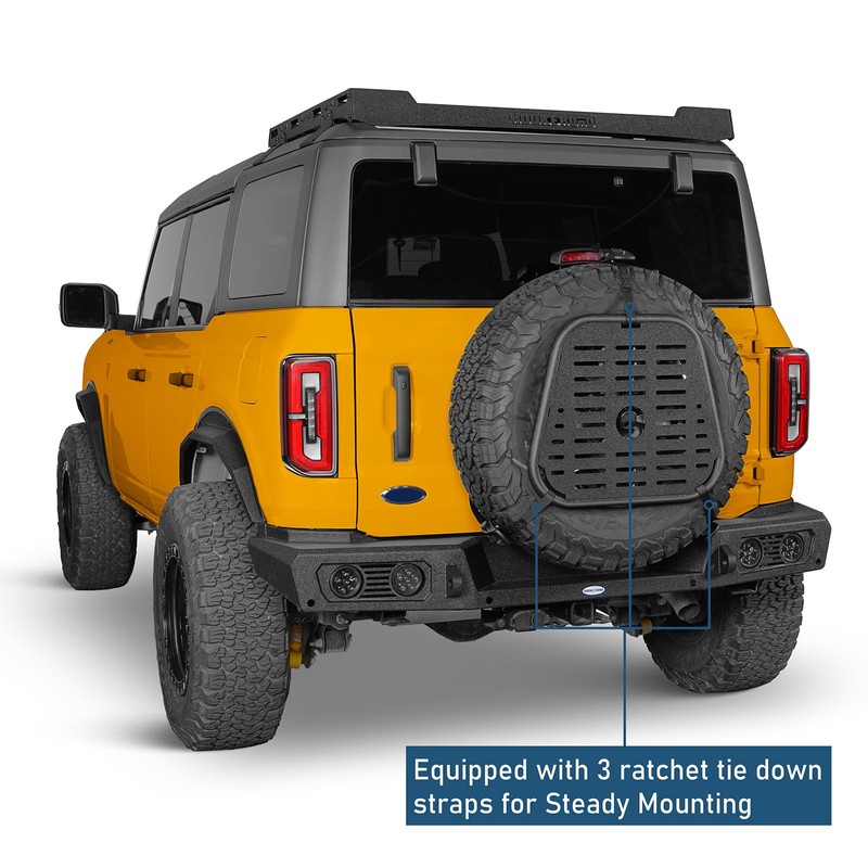 Hooke Road Spare Tire Molle Panel Storage Panel Perforated Board